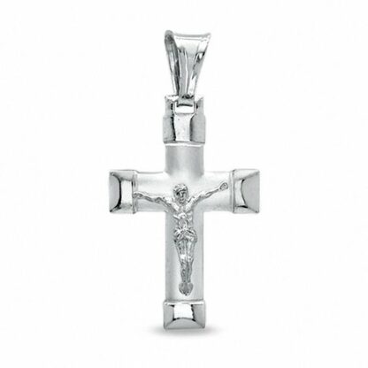 Crucifix Charm in Sterling Silver