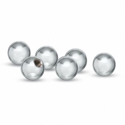 Replacement Body Balls in Stainless Steel (Six Pack)