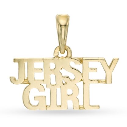 "Jersey Girl" Charm in 10K Gold