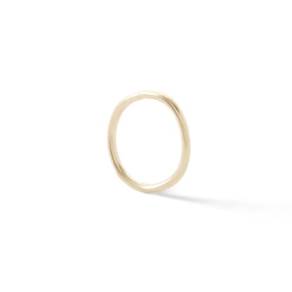 019 Gauge Cartilage Hoop in Solid 14K Gold - 5/16"