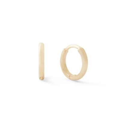 6mm Huggie Hoop Earrings in 10K Gold